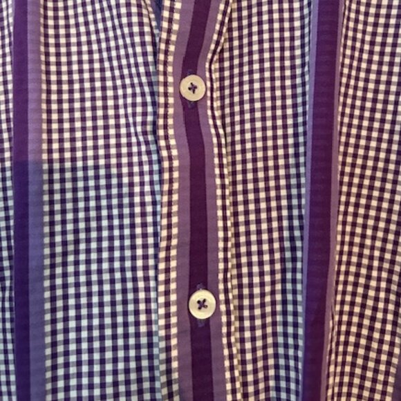 Purple Long Sleeve Button Down - Robert Graham - Picture 5 of 6